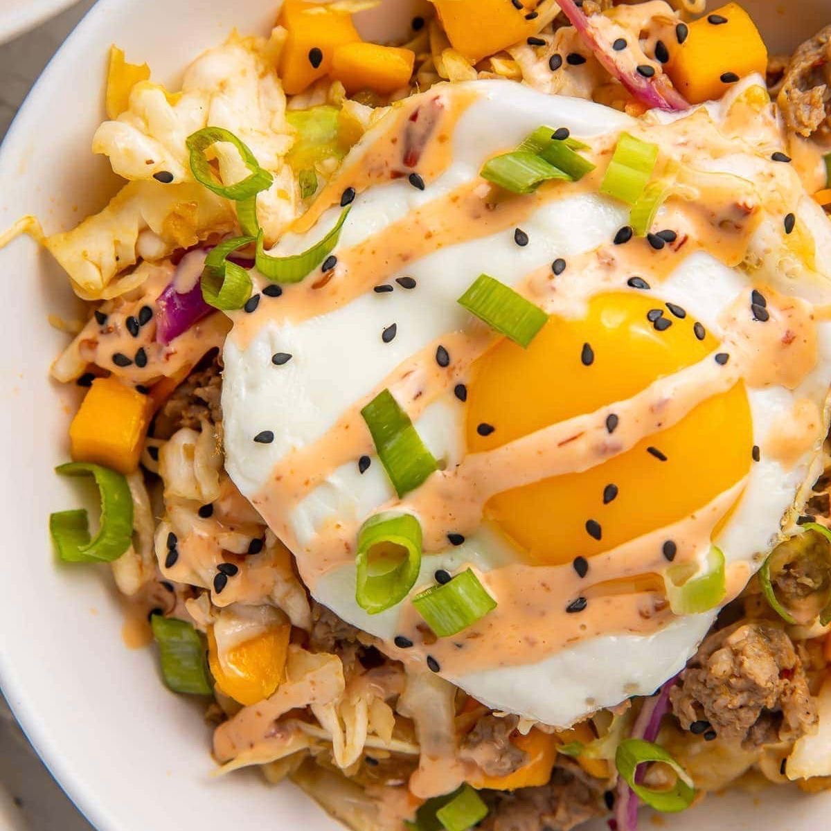 Breakfast Egg Roll Bowl | 3/26
