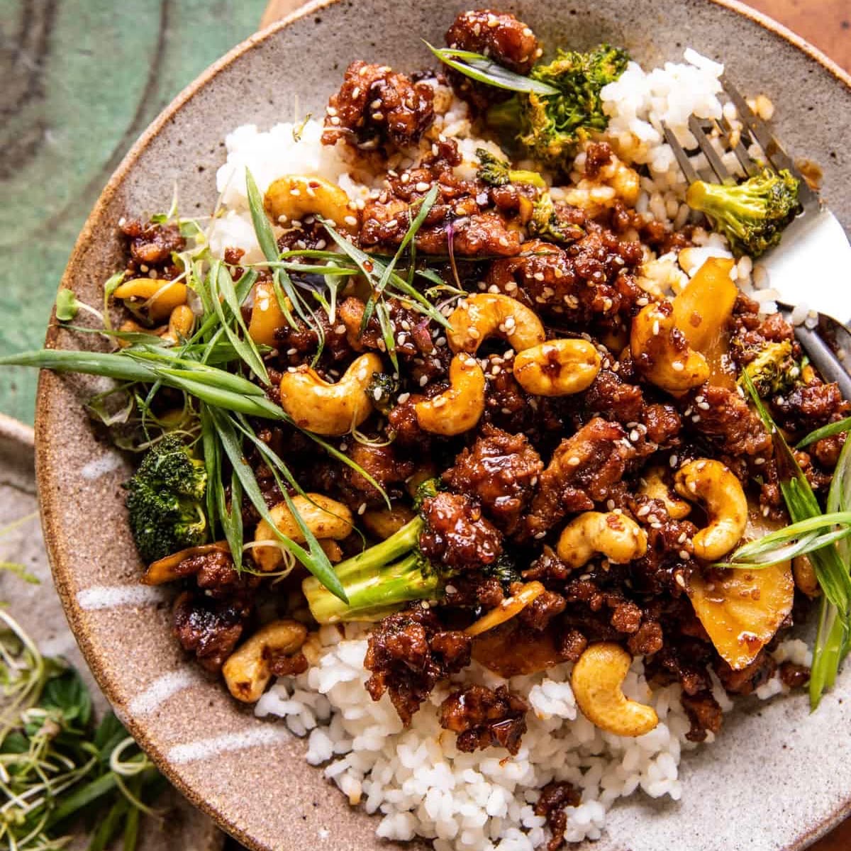 Garlic Butter Cashew Chicken