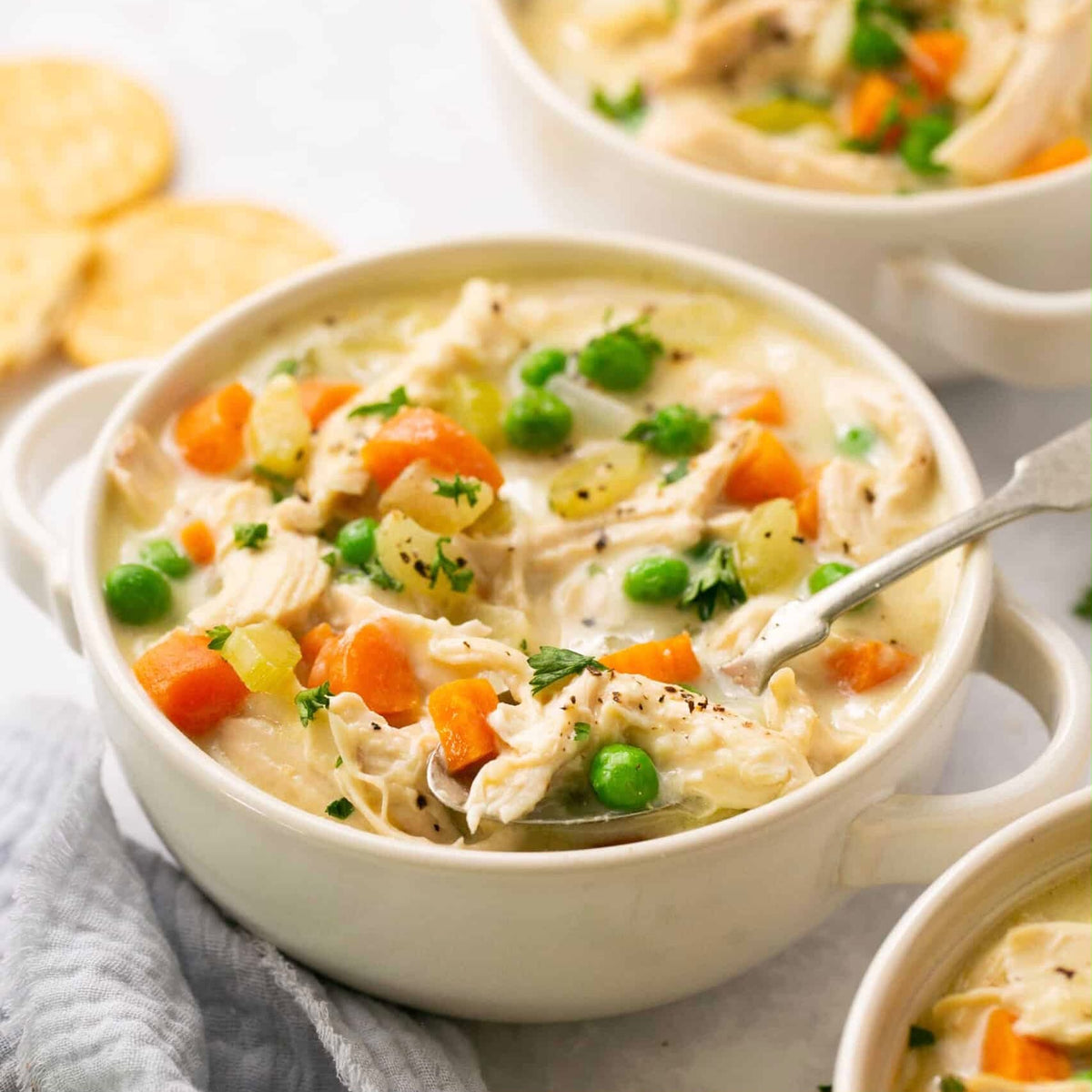 Homestyle Chicken Pot Pie Bowl