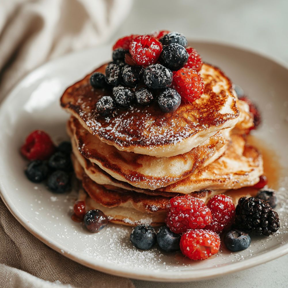 Berry Pancakes with Turkey Sausage | 3/26