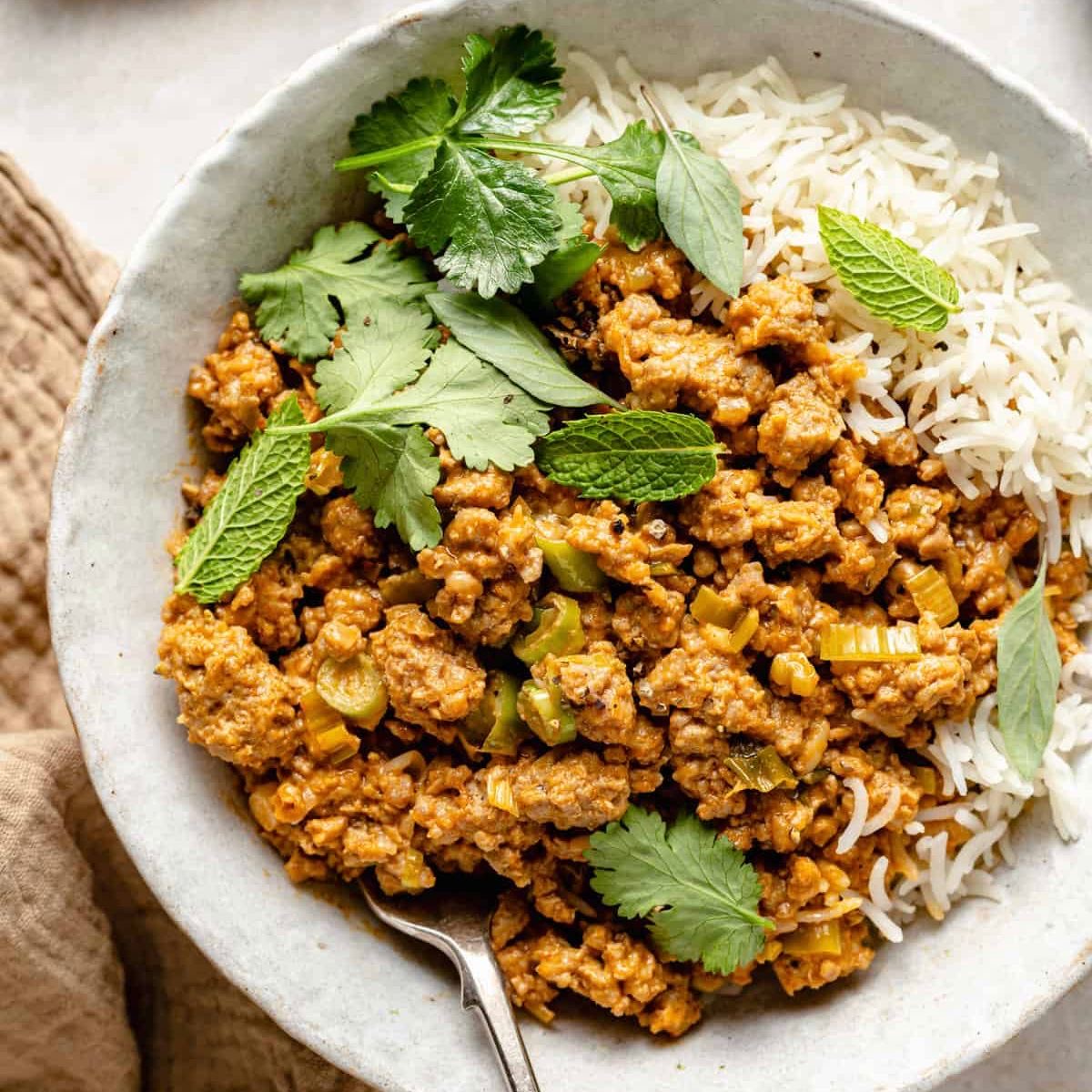 Ginger & Peanut Butter Turkey Stir Fry