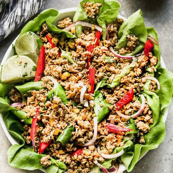 Chicken Larb Salad