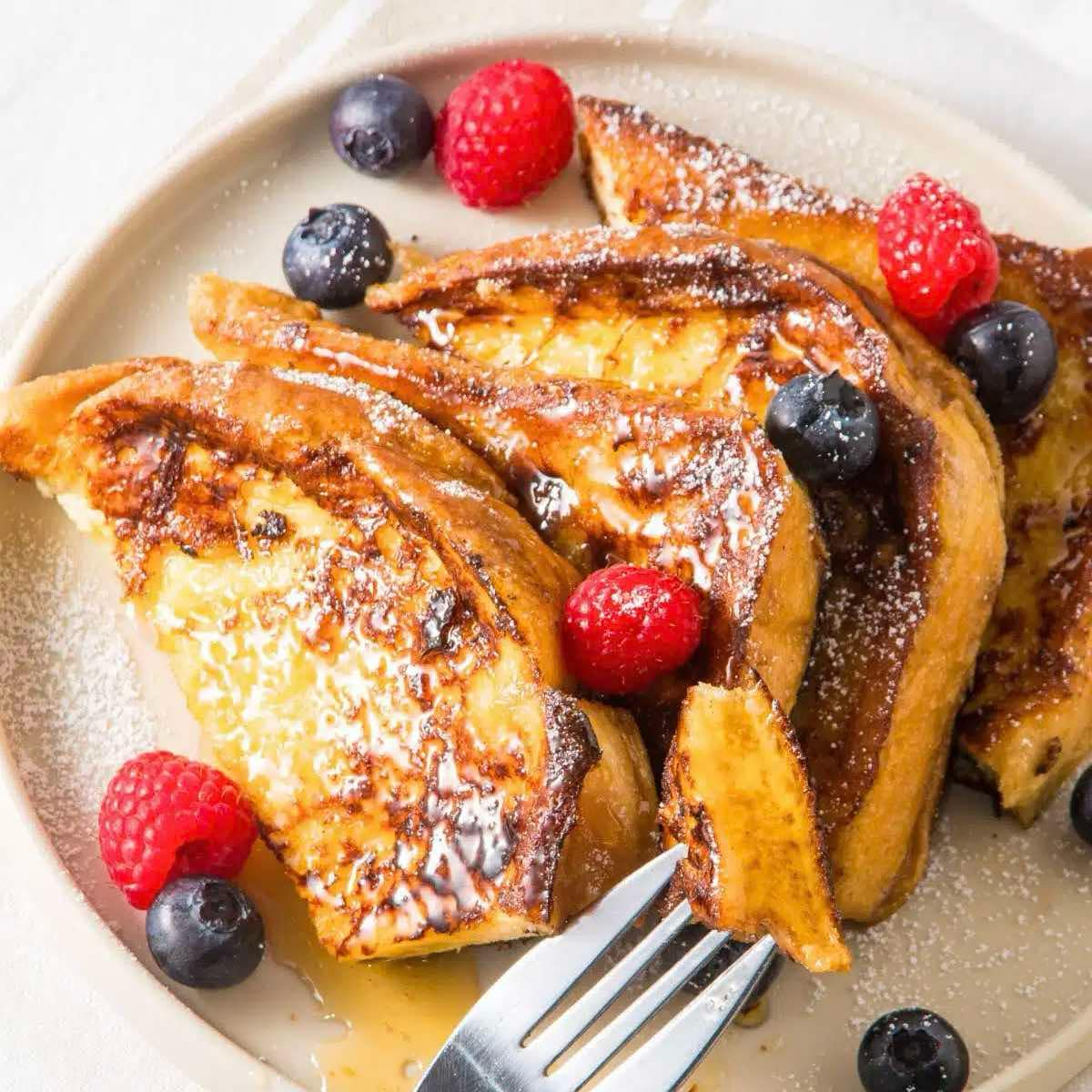 French Toast Scrambled Eggs Turkey Bacon (Delivered: September 11)