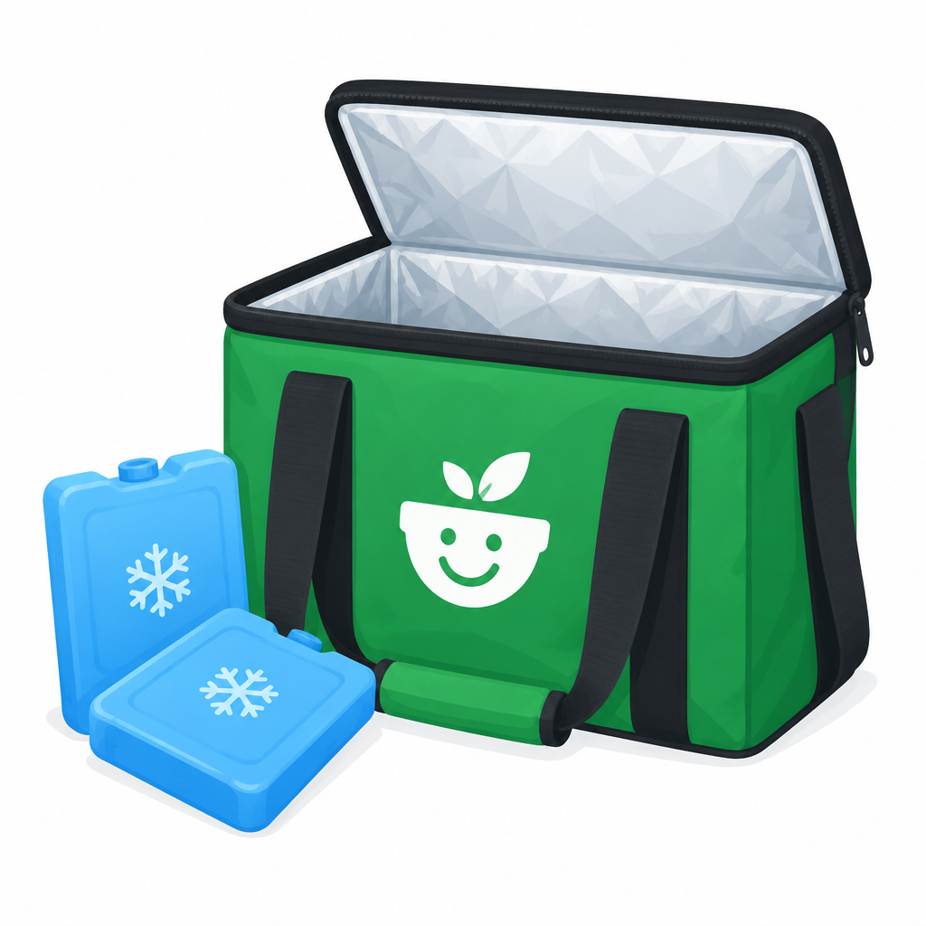 Insulated Bag with Ice