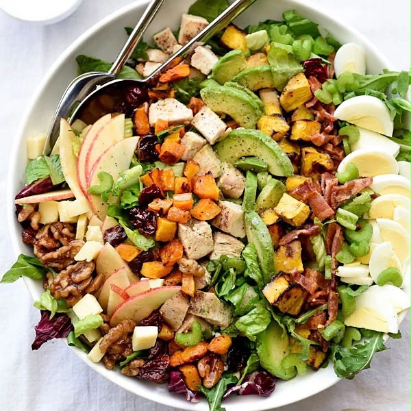 Autumn Chicken Cobb Salad