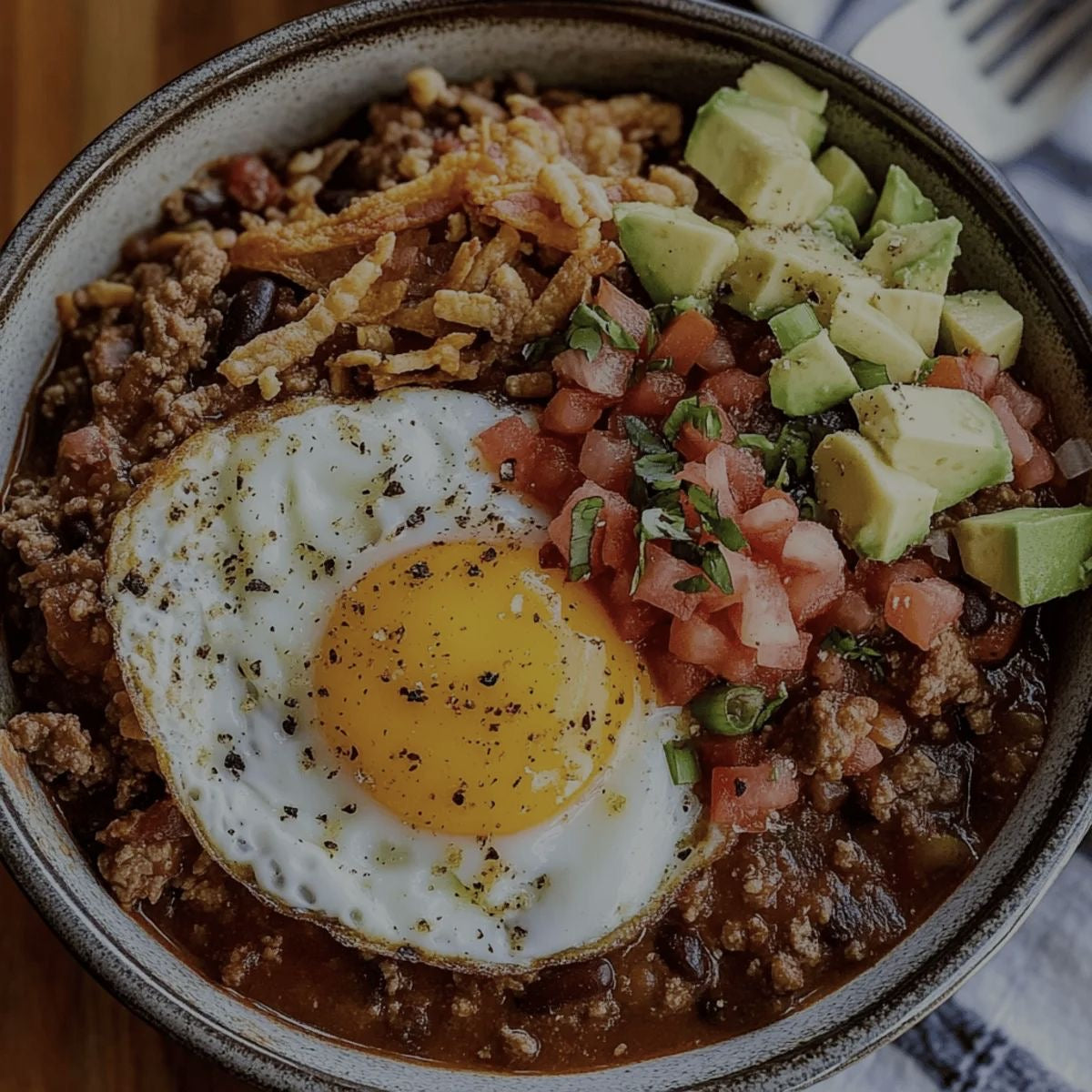 Breakfast Chili and Eggs (Delivered: December 21)