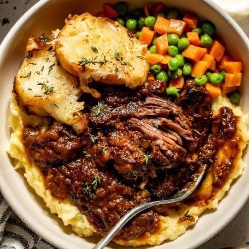 French Onion Braised Beef
