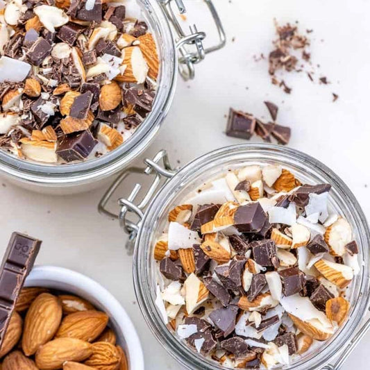 Almond Joy Overnight Oats