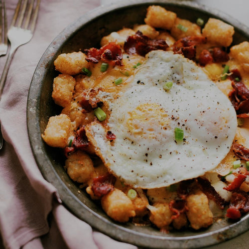 Bacon Egg and Cheese Tater Tots Bowl (Delivered: September 14)