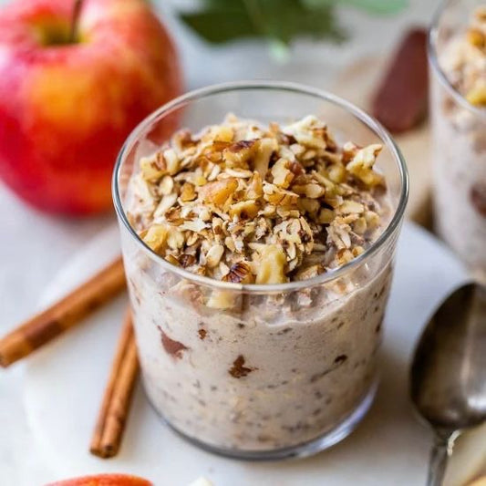 Apple Pie Overnight Oats