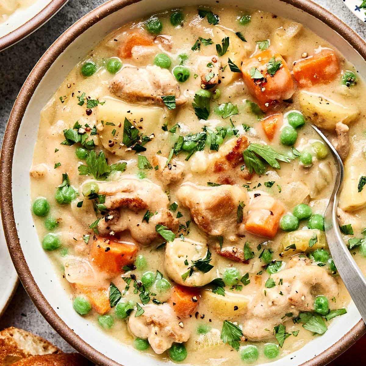 Creamy Chicken Vegetable Stew