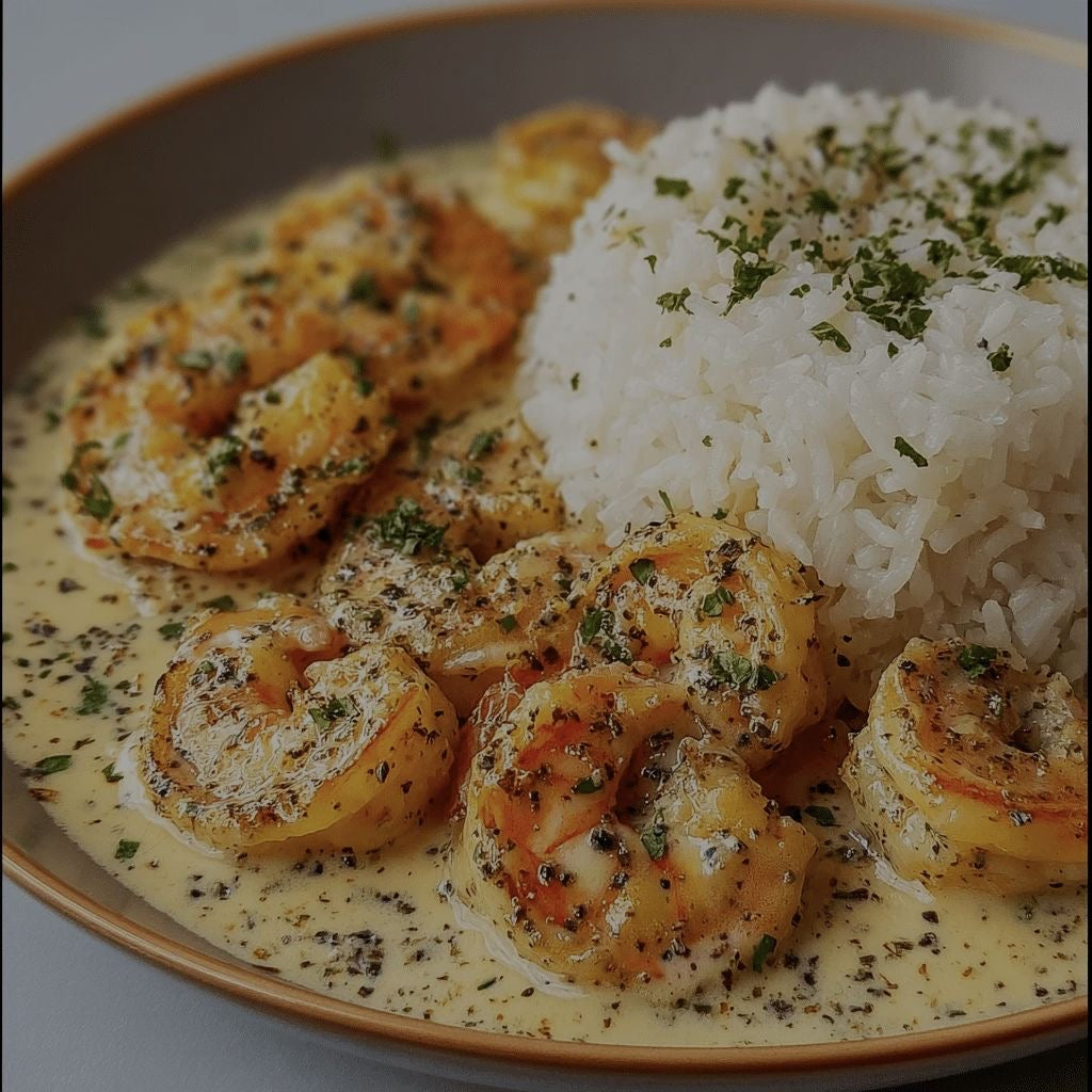 Garlic Butter Shrimp and Rice (Delivered: December 21)