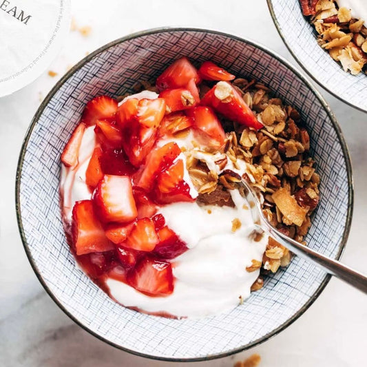 Strawberry Shortcake Yogurt Parfait