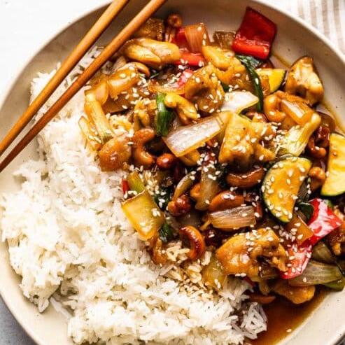Cashew Chicken Stir Fry