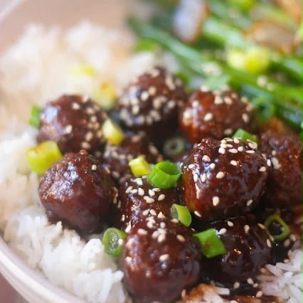 Korean Beef Meatballs