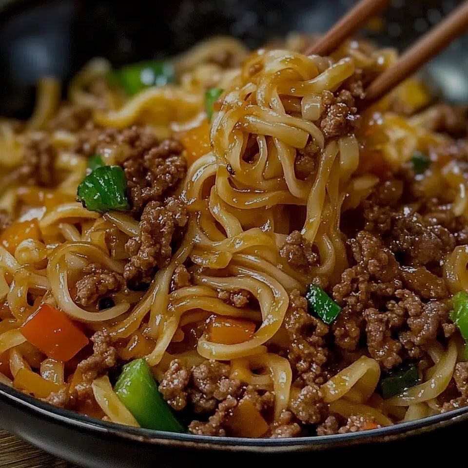 Mongolian Beef Noodles (Delivered: October 26)