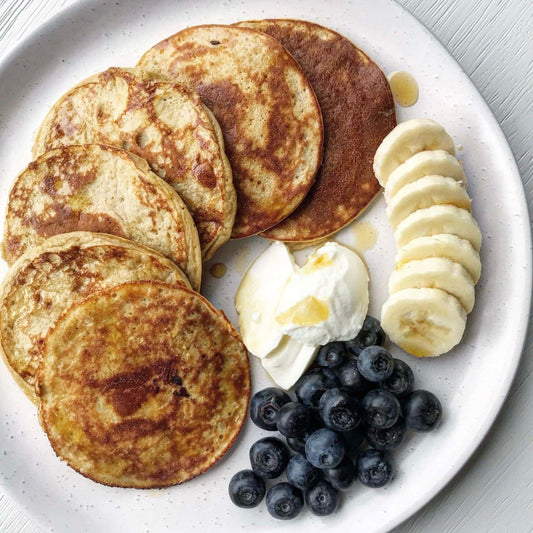Flourless Banana & Protein Powder Pancakes | 3/15