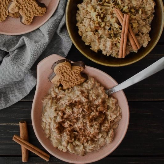Gingerbread Cookie Oats (Delivered: December 7)