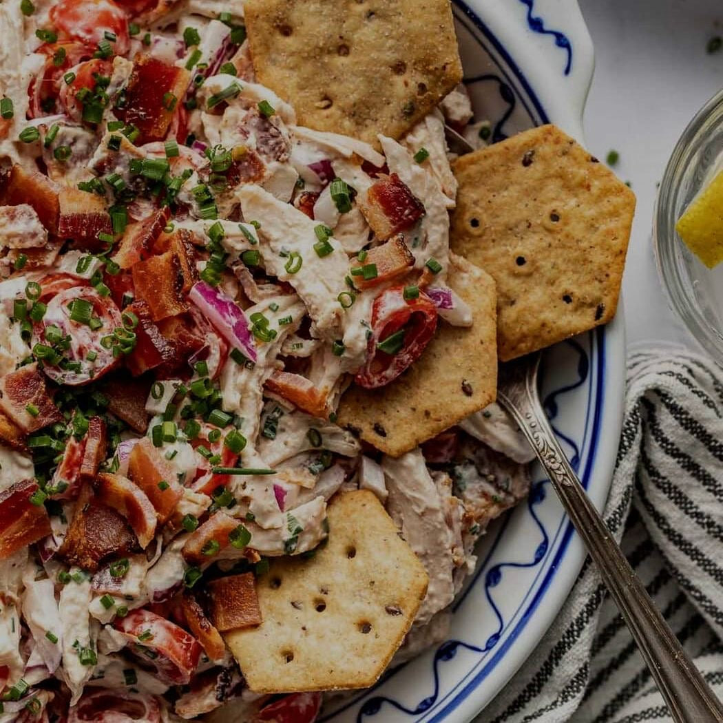 BLT Chicken Salad with Crackers (Delivered: September 25)