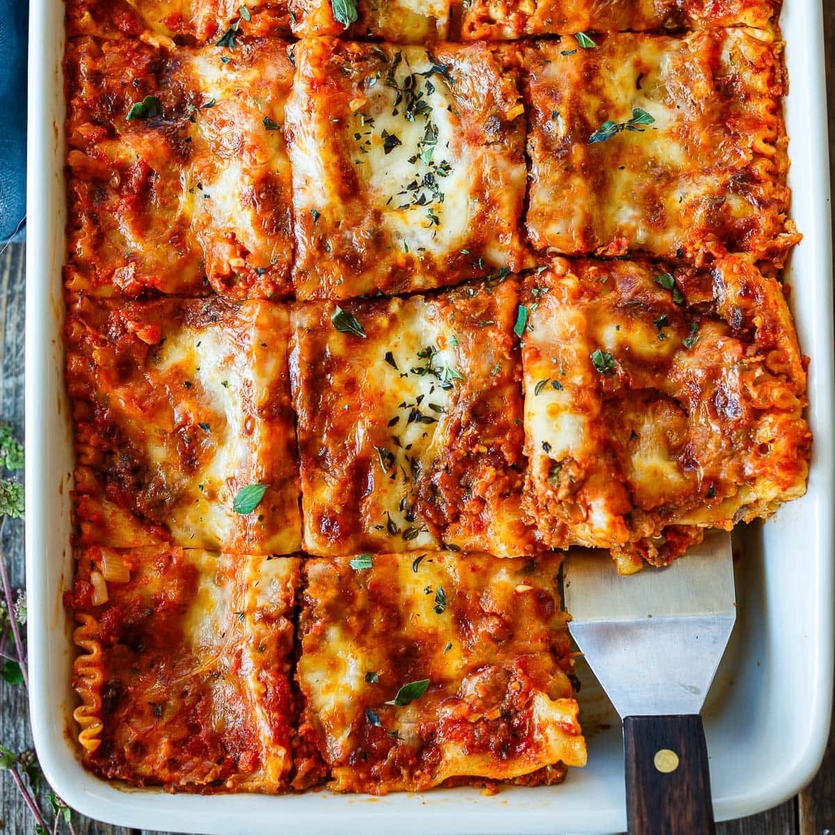 Italian Beef Lasagna