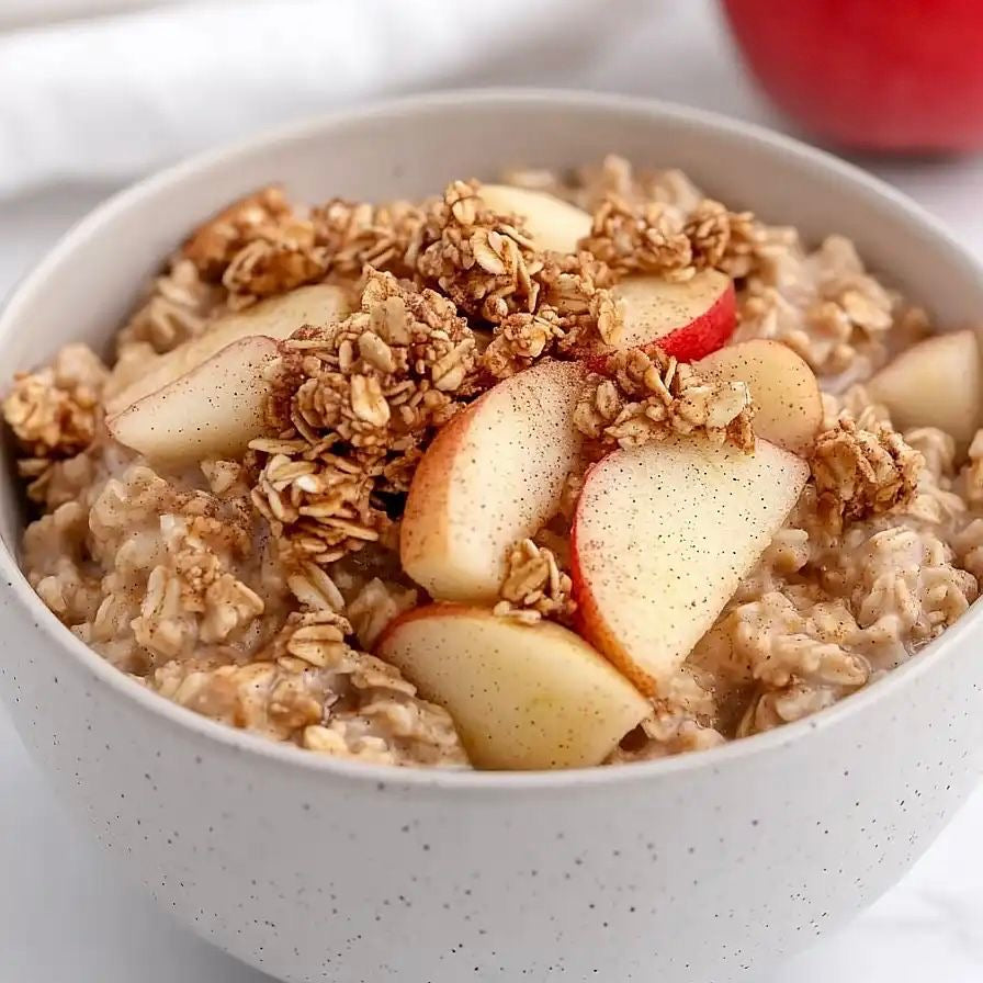 Apple Crisp Overnight Oats