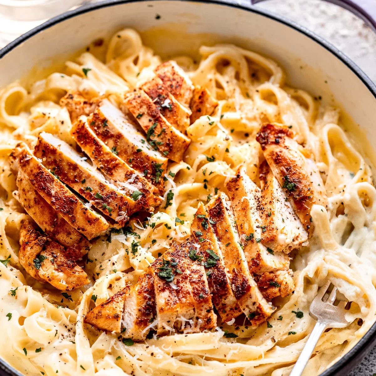 Chicken Alfredo with Roasted Vegetables (Delivered: October 19)
