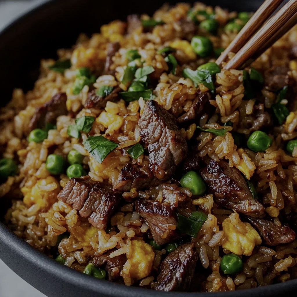 Garlic Butter Steak Fried Rice (Delivered: December 14)