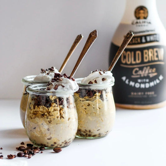 Vanilla Cold Brew Overnight Oats