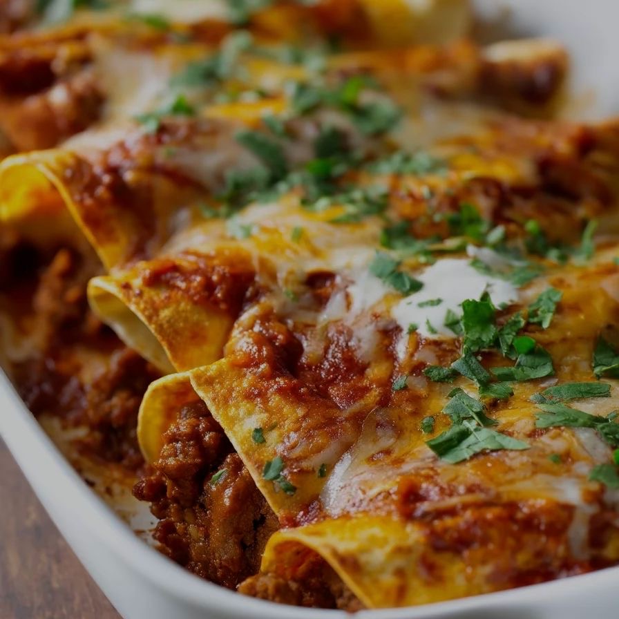Ground Beef Enchiladas (Delivered: September 11)