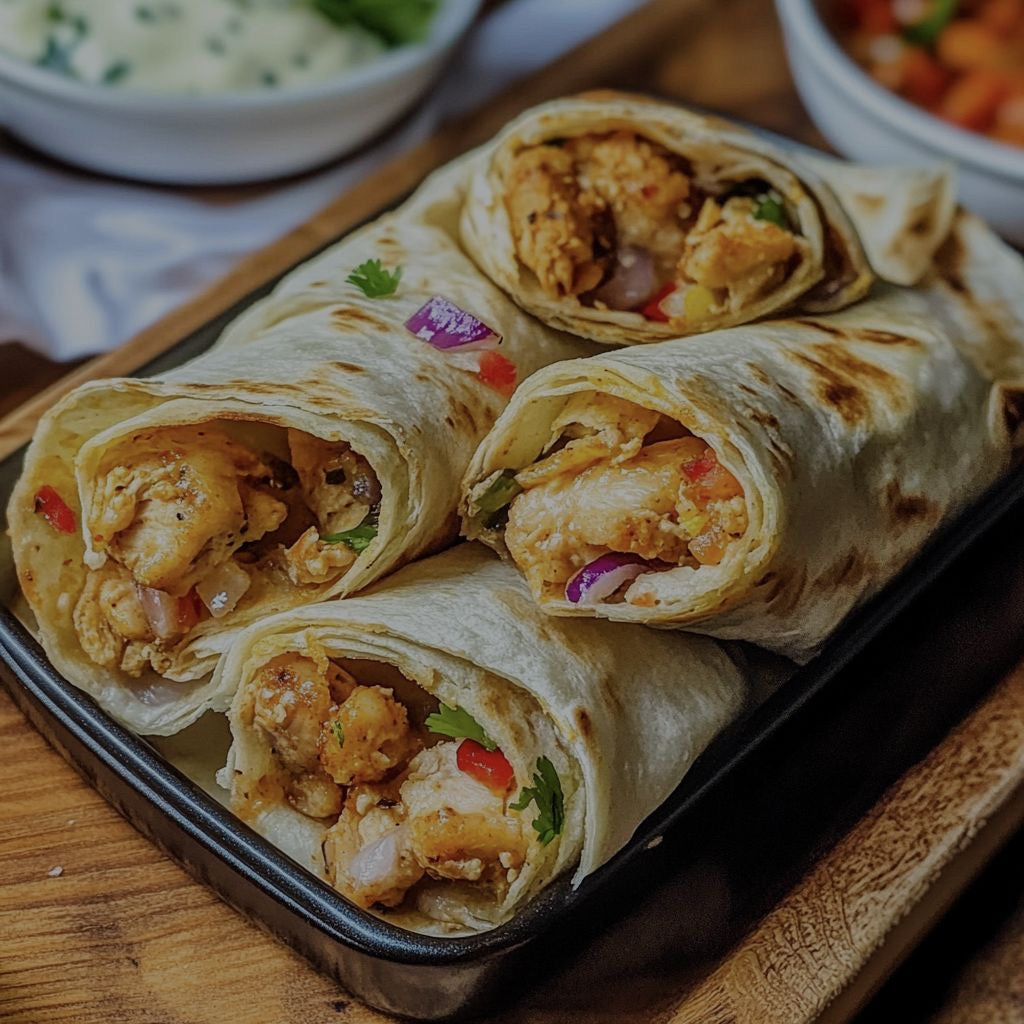 Firecracker Chicken Wraps with Corn Chips (Delivered: September 11)
