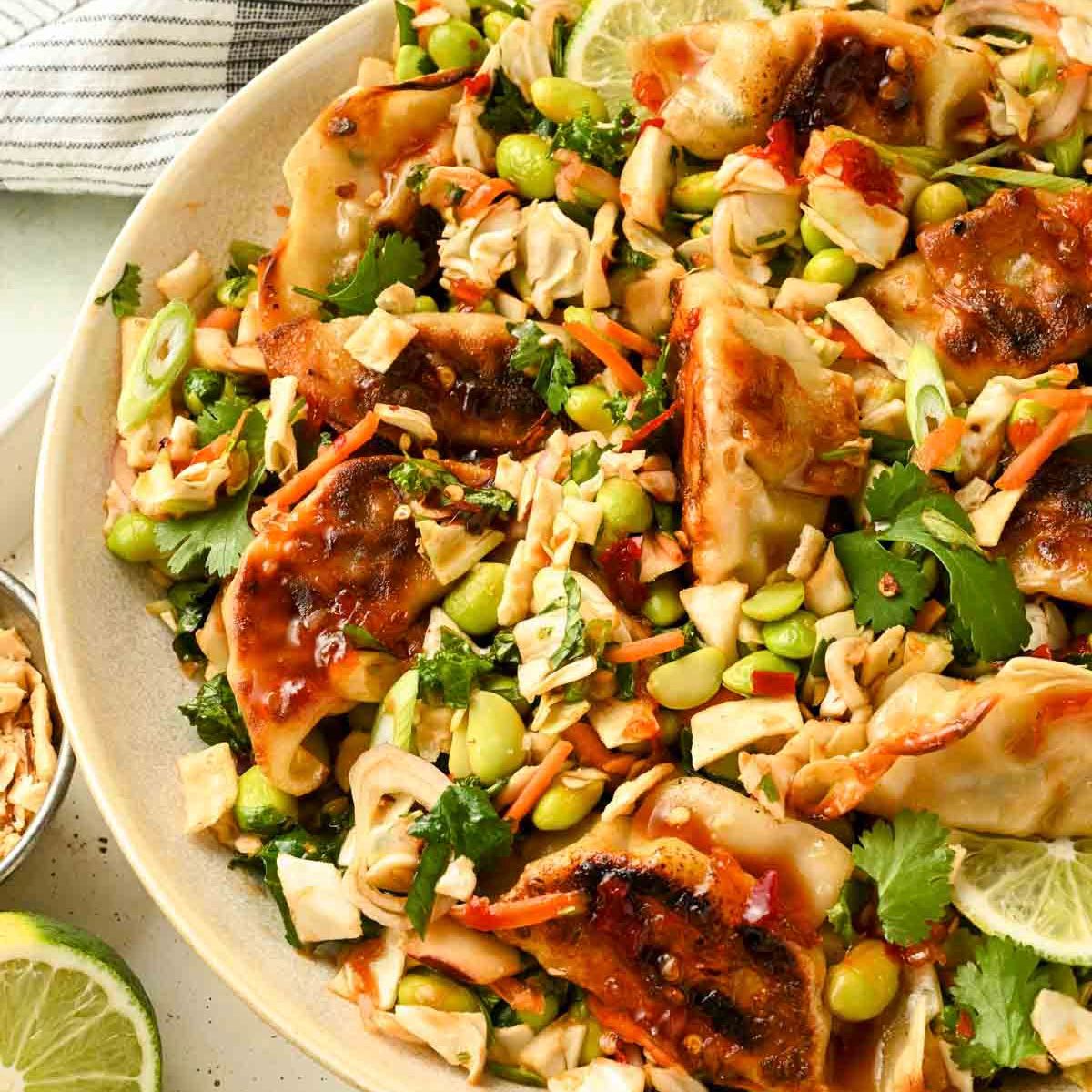 Chicken Dumpling Salad