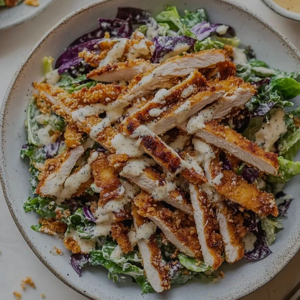 Crispy Chicken Caesar Salad (Delivered: August 31)