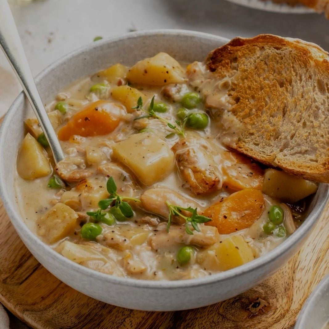 Slow Cooker White Wine Chicken Stew (Delivered: October 26)