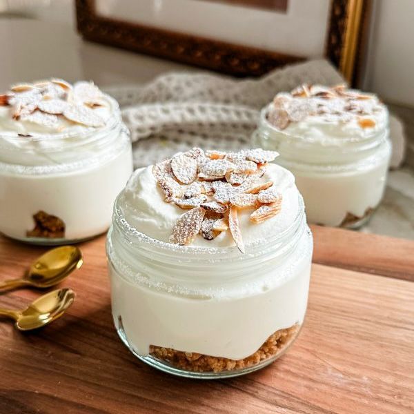 Breakfast - Almond Croissant Cottage Cheesecake Cups (2/22)