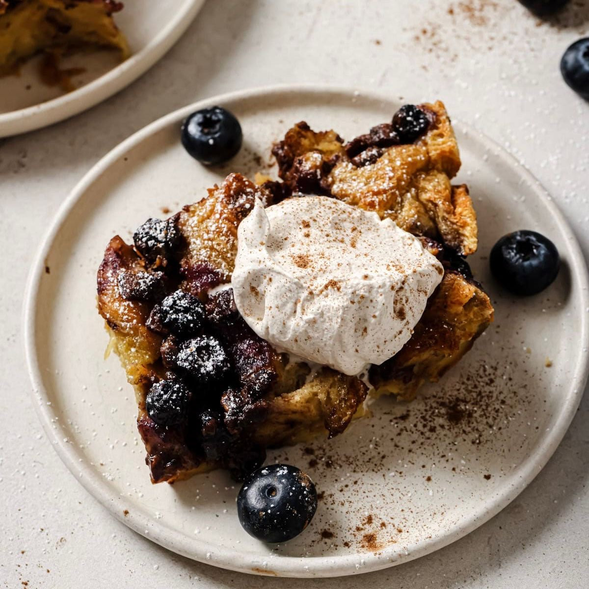 Overnight French Toast Casserole with Blueberries (Delivered: October 26)