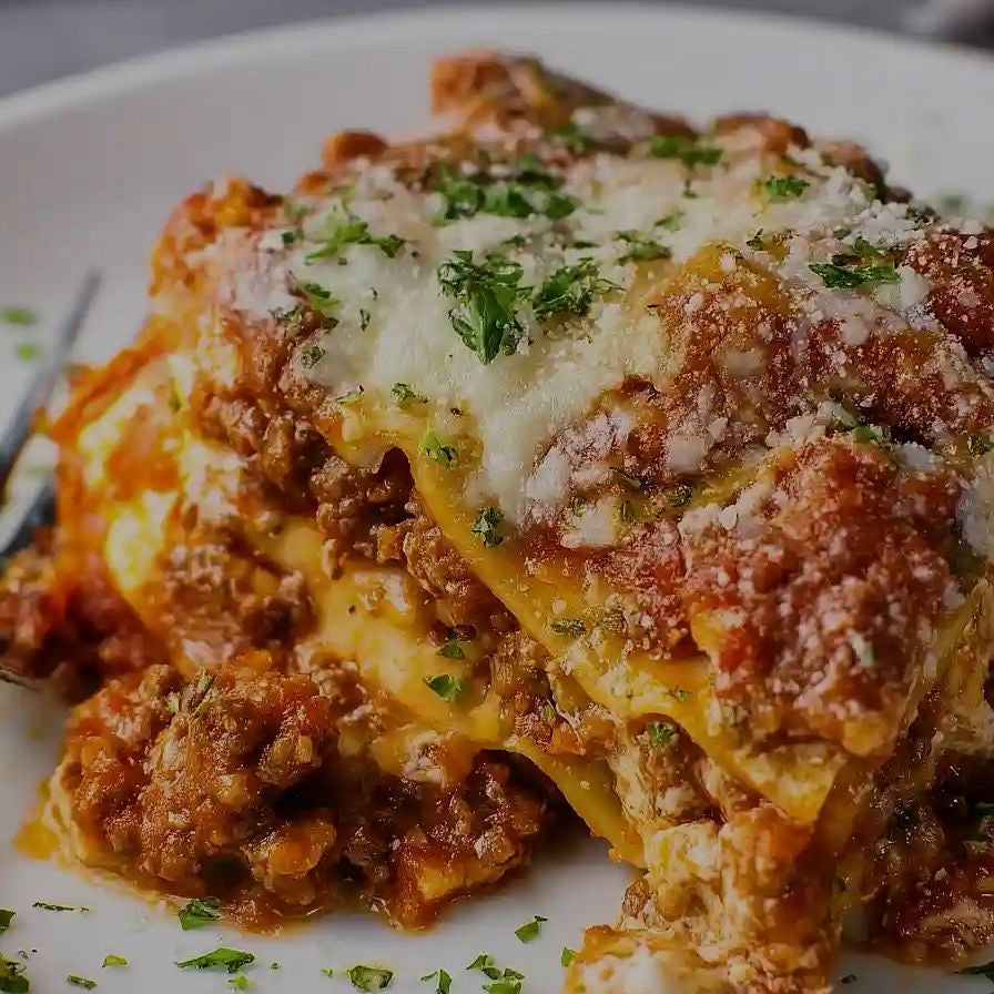 Spinach Lasagna with Meat Sauce (Delivered: October 19)