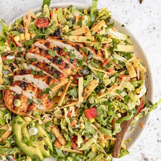 Spicy Ranch Chopped Chicken Cabbage Salad | 3/15