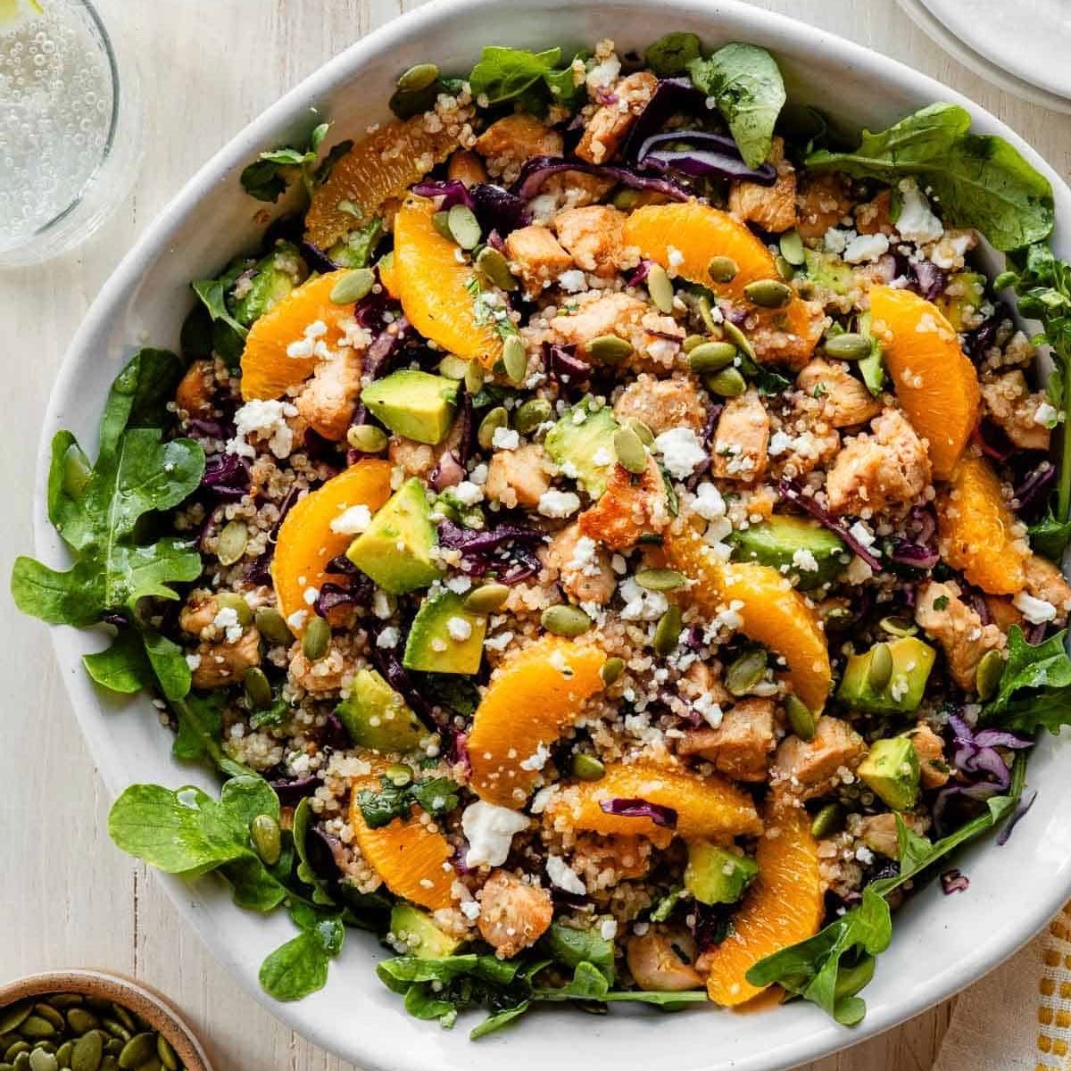 Citrus Chicken Quinoa Salad