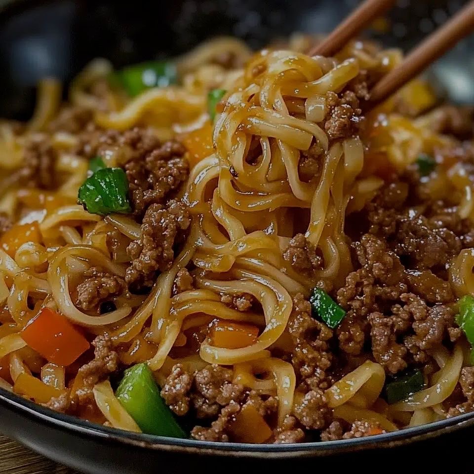 Mongolian Beef Noodles (Delivered: September 7)