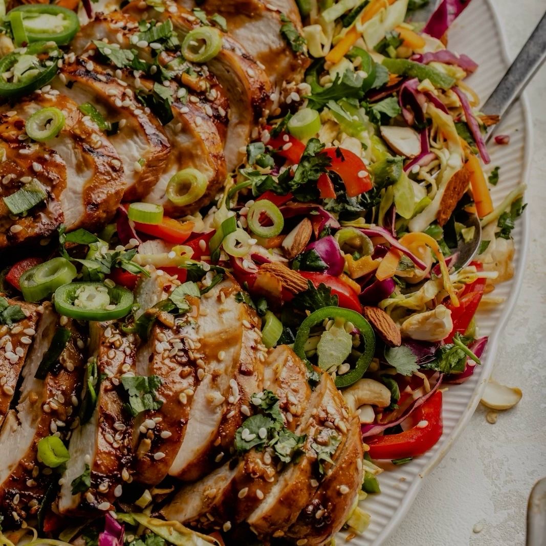 Sesame Chicken Cabbage Salad (Delivered: September 4)