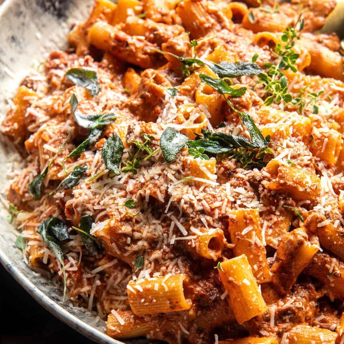Pot Roast Sunday Sauce with Brown Rice Rigatoni (Delivered: December 14)