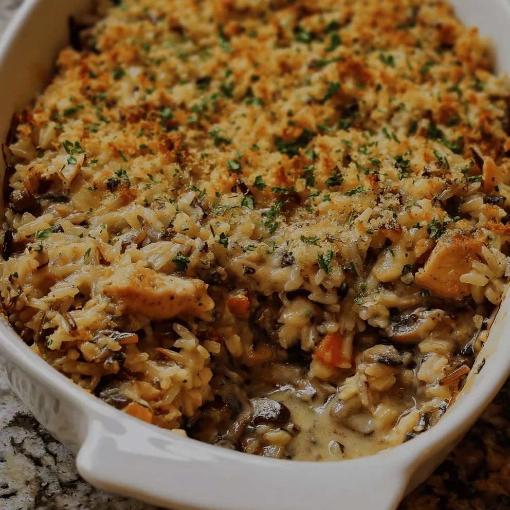 Chicken Wild Rice Casserole (Delivered: October 16)