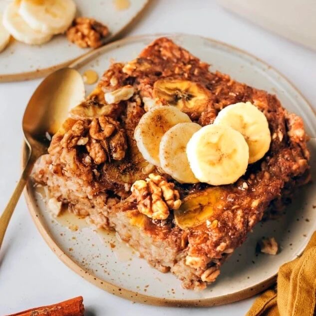 Breakfast - Banana Bread Baked Oatmeal (2/15)