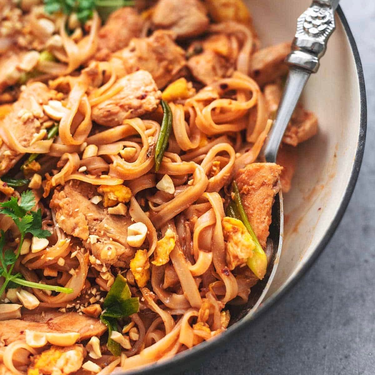 Saucy Chicken Pad Thai (Delivered: October 16)