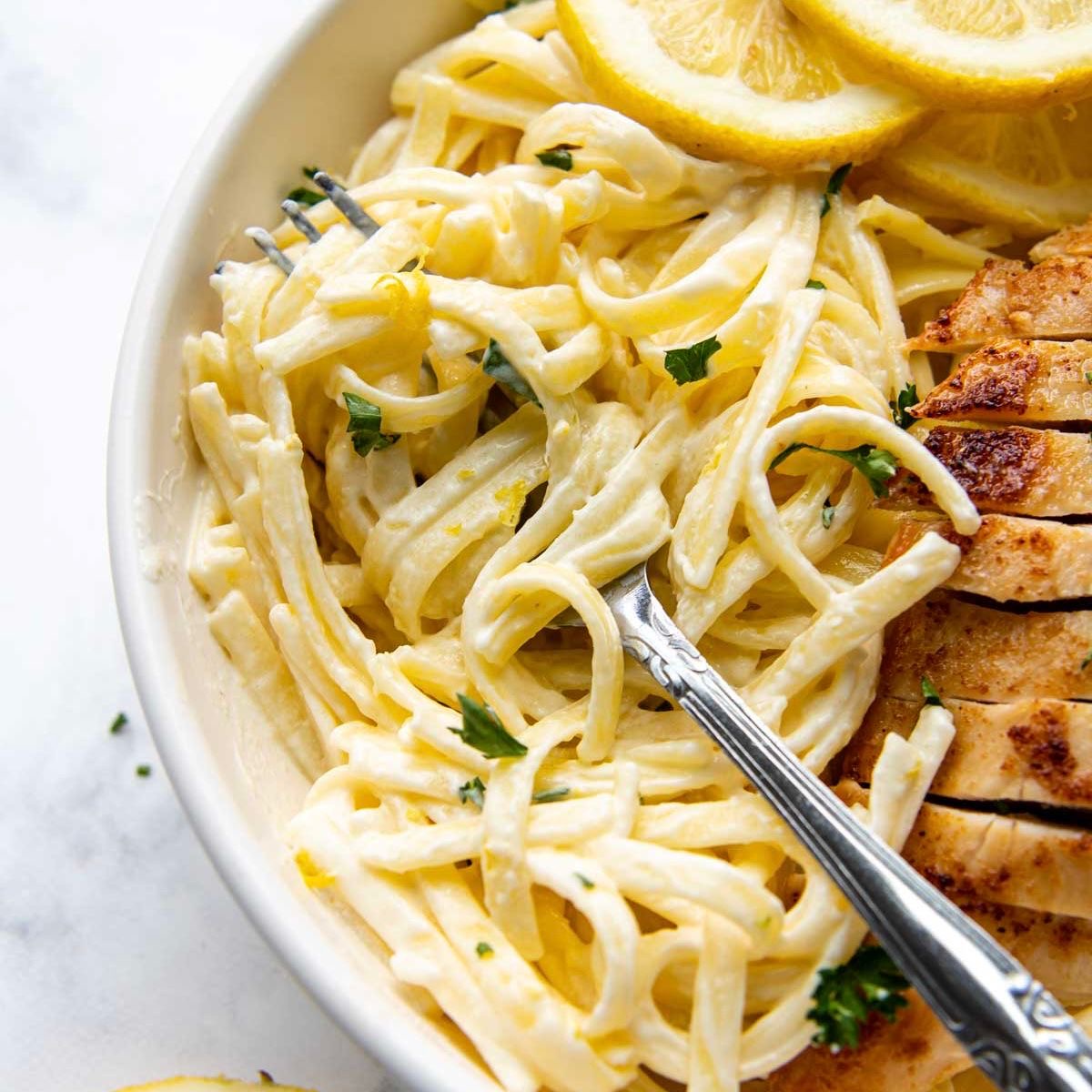 Creamy Lemon Chicken Pasta