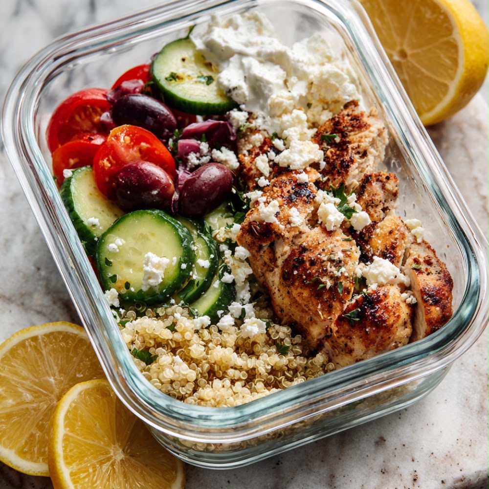Greek Chicken Bowl