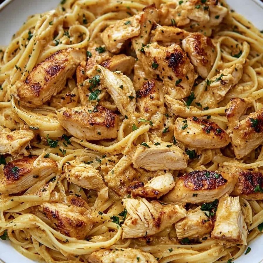 Cowboy Butter Chicken Linguine with Green Beans (Delivered: August 28)