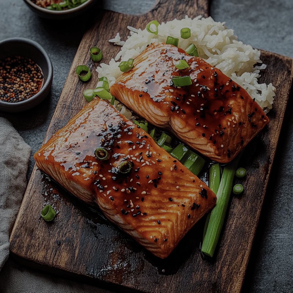 Gochujang Salmon Rice Green Beans (Delivered: December 4)
