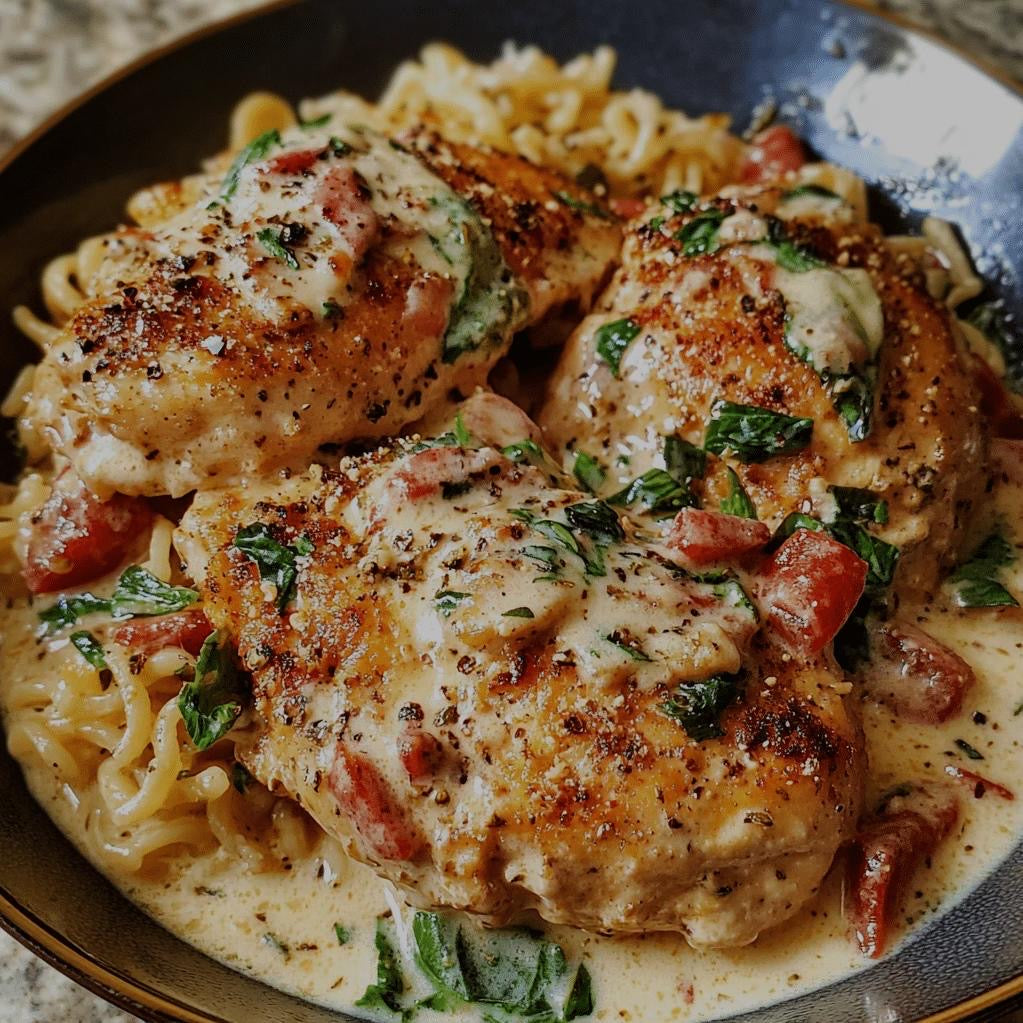 Parmesan Tuscan Pasta Chicken (Delivered: July 3)