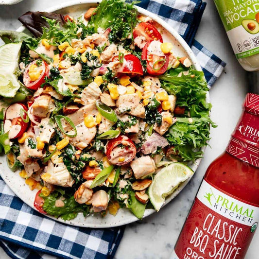 Creamy BBQ Chicken Salad